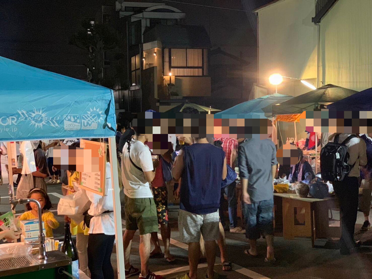 大宝寺地蔵盆の夜
